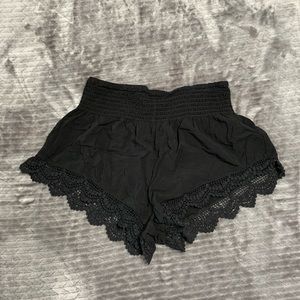 Black Soft Shorts